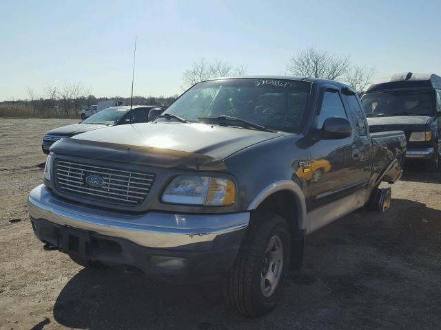 1FTRX18LX2NB61968 - 2002 FORD F150 GRAY photo 2