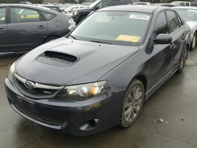 JF1GE76689G506190 - 2009 SUBARU IMPREZA WR BLACK photo 2