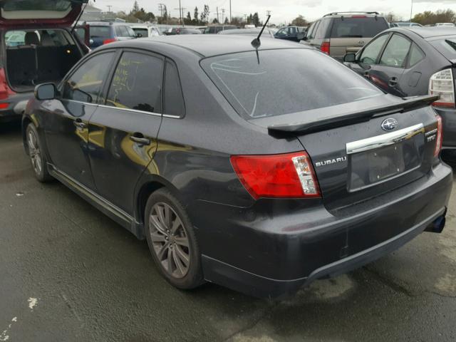 JF1GE76689G506190 - 2009 SUBARU IMPREZA WR BLACK photo 3