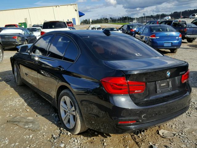 WBA8E9G57GNU29785 - 2016 BMW 328 I SULE BLACK photo 3