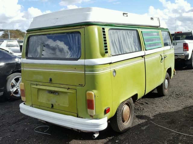 2382004012 - 1978 VOLKSWAGEN BUS GREEN photo 4