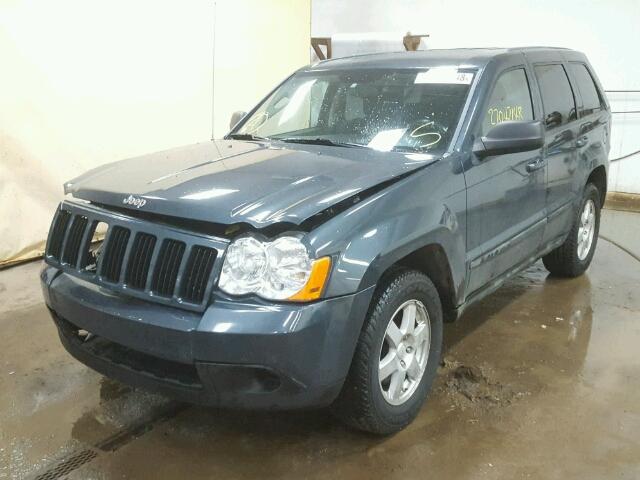 1J8GR48KX8C137239 - 2008 JEEP GRAND CHER GRAY photo 2