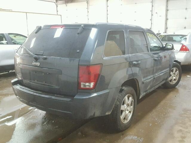 1J8GR48KX8C137239 - 2008 JEEP GRAND CHER GRAY photo 4