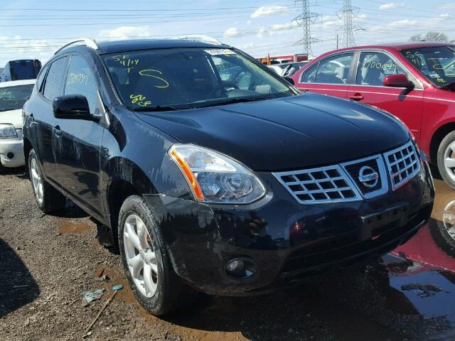 JN8AS58V89W436833 - 2009 NISSAN ROGUE S BLACK photo 1