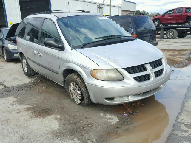 1D4GP45373B119857 - 2003 DODGE CARAVAN SP SILVER photo 1