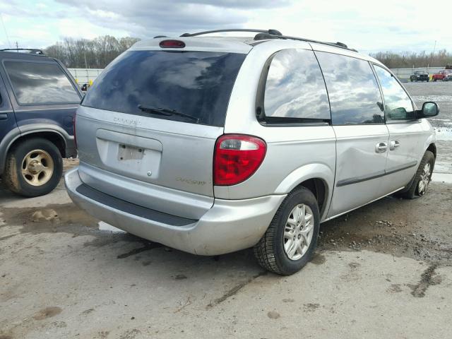 1D4GP45373B119857 - 2003 DODGE CARAVAN SP SILVER photo 4