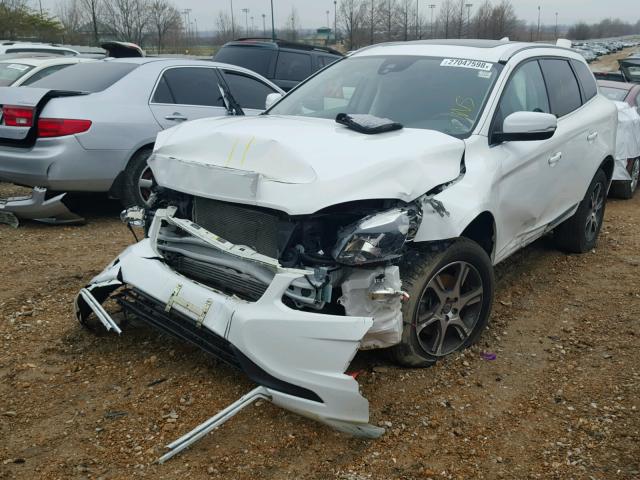 YV4902DZ5E2505357 - 2014 VOLVO XC60 T6 WHITE photo 2