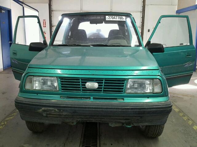 2CNBE18UXS6927732 - 1995 GEO TRACKER GREEN photo 7