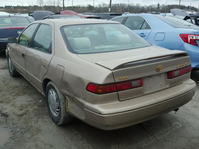 4T1BG22K4VU025185 - 1997 TOYOTA CAMRY CE TAN photo 3