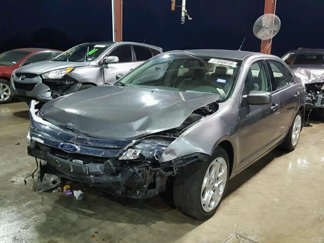 3FAHP0HA2AR337207 - 2010 FORD FUSION SE GRAY photo 2