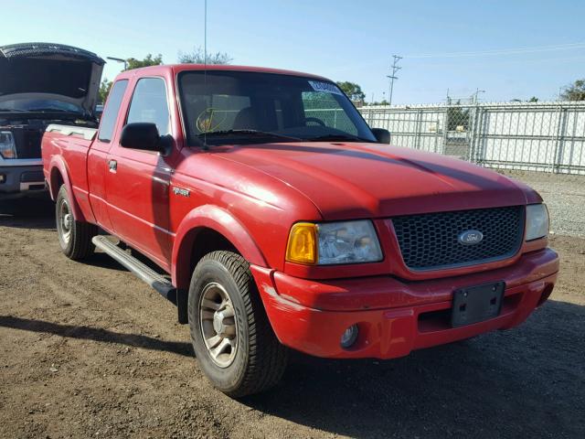 1FTYR44U72PA02710 - 2002 FORD RANGER SUP RED photo 1