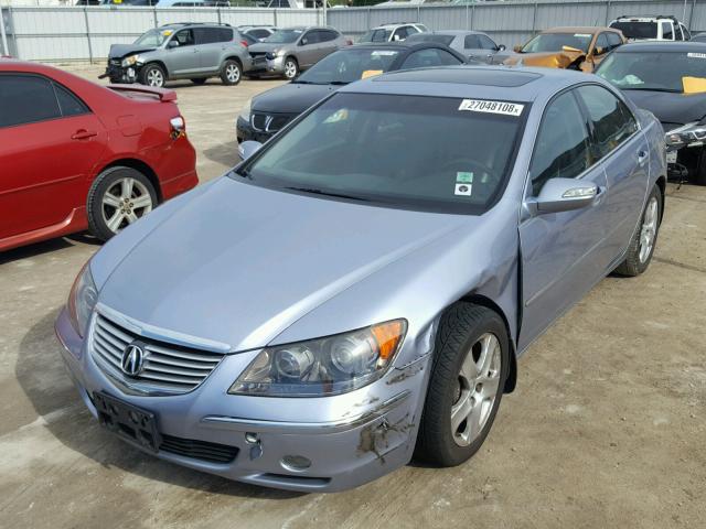 JH4KB16346C008487 - 2006 ACURA RL BLUE photo 2