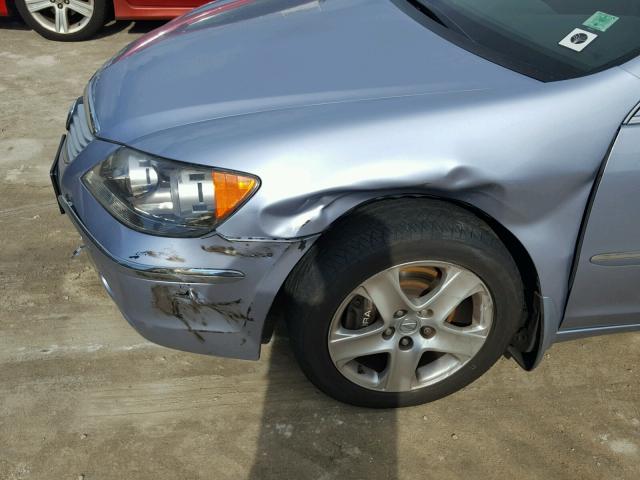 JH4KB16346C008487 - 2006 ACURA RL Mavi foto 9