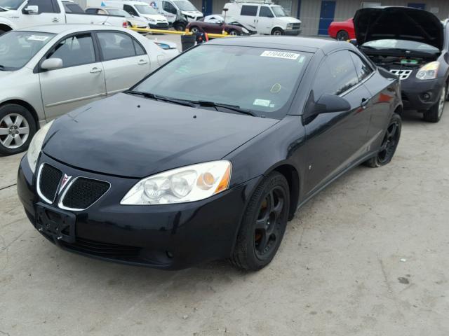 1G2ZH36N274132382 - 2007 PONTIAC G6 GT BLACK photo 2