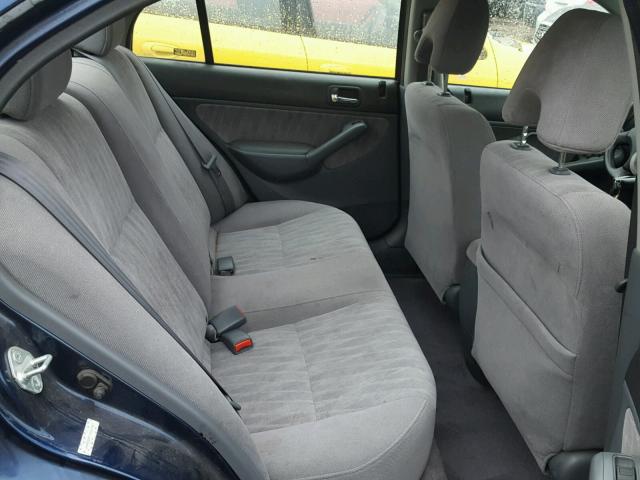 JHMES26715S001667 - 2005 HONDA CIVIC EX ლურჯი ფოტო 6