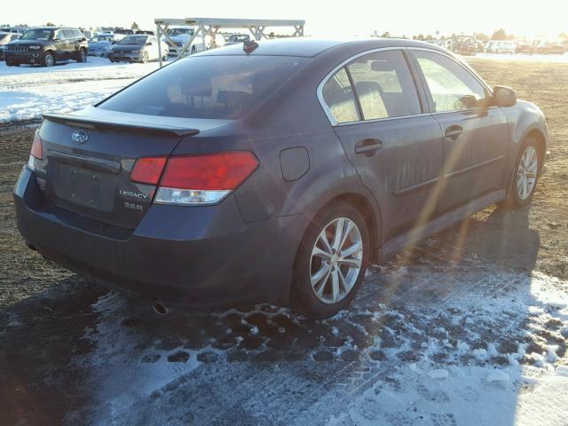 4S3BMDP64D2013231 - 2013 SUBARU LEGACY 3.6 CHARCOAL photo 4