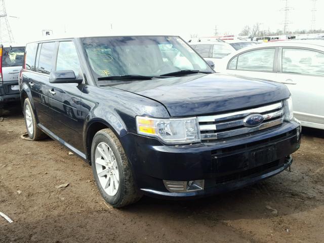 2FMGK5CCXABA74260 - 2010 FORD FLEX SEL ლურჯი ფოტო 1