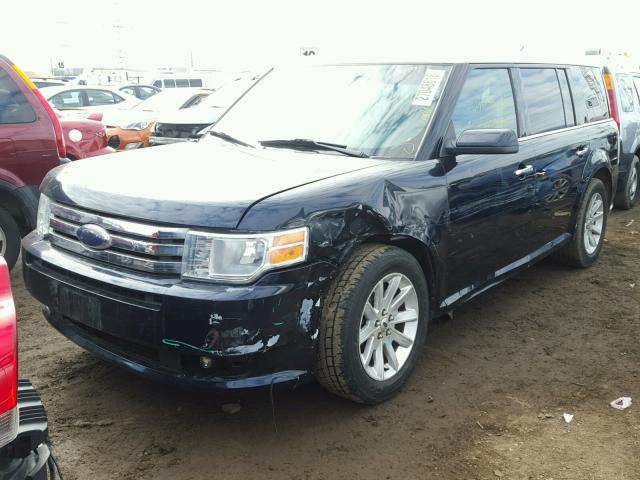 2FMGK5CCXABA74260 - 2010 FORD FLEX SEL ლურჯი ფოტო 2