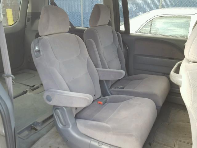 5FNRL38286B025213 - 2006 HONDA ODYSSEY LX SILVER photo 6