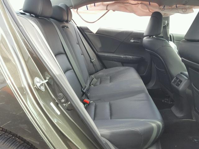 1HGCR3F80DA024642 - 2013 HONDA ACCORD EXL CHARCOAL photo 6