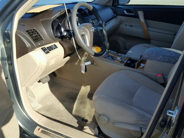 JTEEW41A082014205 - 2008 TOYOTA HIGHLANDER GREEN photo 5