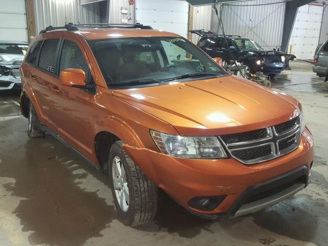 3D4PG1FG7BT528258 - 2011 DODGE JOURNEY MA ORANGE photo 1