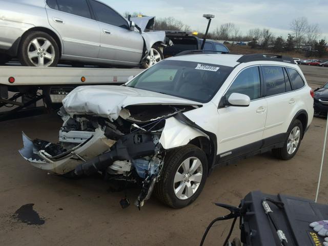 4S4BRBCC4C3209272 - 2012 SUBARU OUTBACK 2. WHITE photo 2