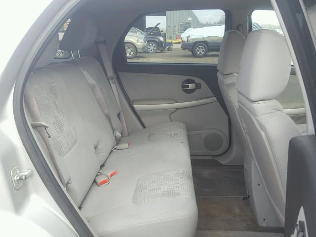 2CNDL23F756127214 - 2005 CHEVROLET EQUINOX LS SILVER photo 6