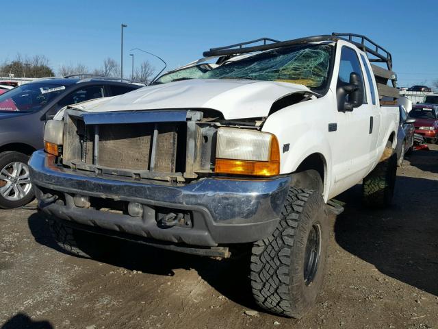 1FTNX21S61EA73701 - 2001 FORD F250 SUPER WHITE photo 2