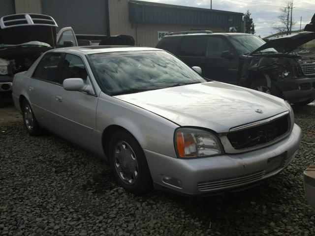 1G6KE54Y62U239865 - 2002 CADILLAC DEVILLE DH SILVER photo 1