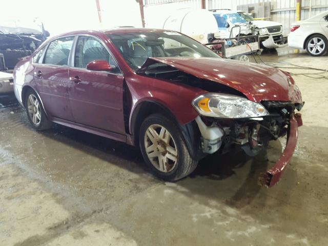 2G1WB5E32D1122009 - 2013 CHEVROLET IMPALA LT RED photo 1