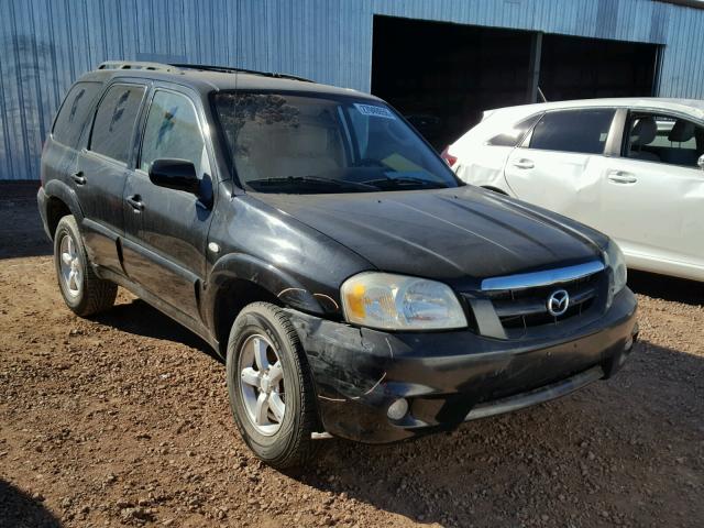 4F2YZ94156KM29888 - 2006 MAZDA TRIBUTE S BLACK photo 1