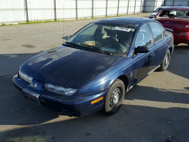 1G8ZJ5270XZ138049 - 1999 SATURN SL2 BLUE photo 2