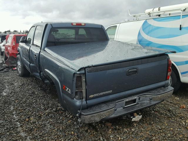 2GCEK13Z761314404 - 2006 CHEVROLET SILVERADO BLUE photo 3