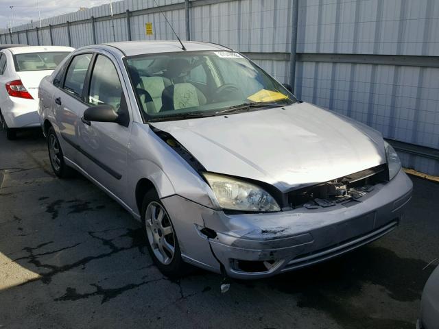 1FAFP34N75W101978 - 2005 FORD FOCUS ZX4 GRAY photo 1