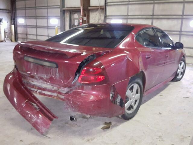 2G2WP542451322400 - 2005 PONTIAC GRAND PRIX 栗色 照片 4