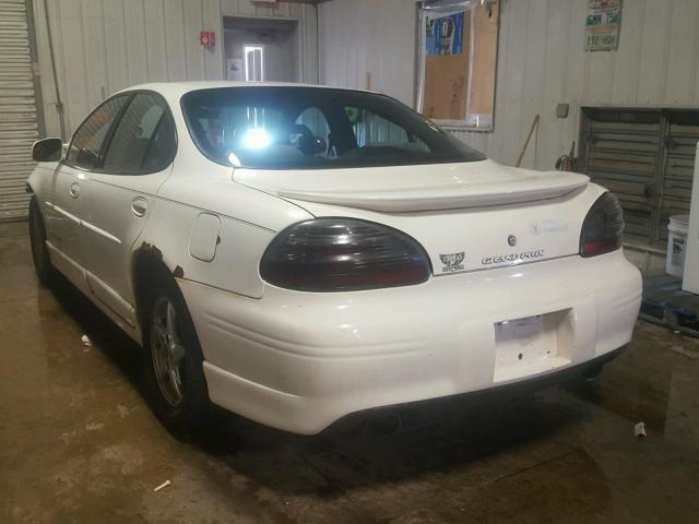 1G2WP52K13F149783 - 2003 PONTIAC GRAND PRIX WHITE photo 3