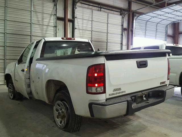 1GTEC14X08Z204296 - 2008 GMC SIERRA C15 WHITE photo 3