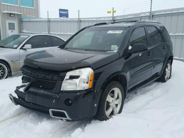 2CNDL037986280341 - 2008 CHEVROLET EQUINOX SP BLACK photo 2