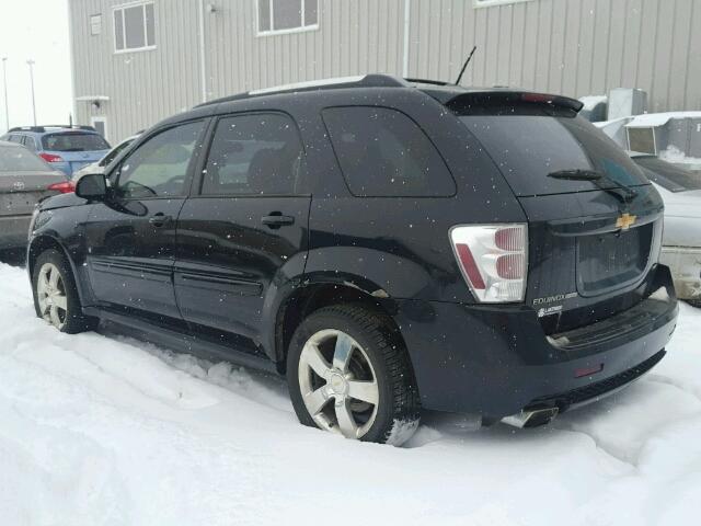 2CNDL037986280341 - 2008 CHEVROLET EQUINOX SP BLACK photo 3