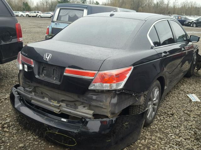 1HGCP2F84CA073664 - 2012 HONDA ACCORD EXL BLACK photo 4