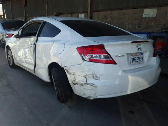 2HGFG3B85CH564027 - 2012 HONDA CIVIC EX თეთრი ფოტო 3