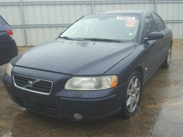 YV1RS592962534107 - 2006 VOLVO S60 2.5T BLUE photo 2