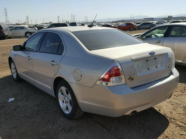 3FAHP07119R166107 - 2009 FORD FUSION SE SILVER photo 3