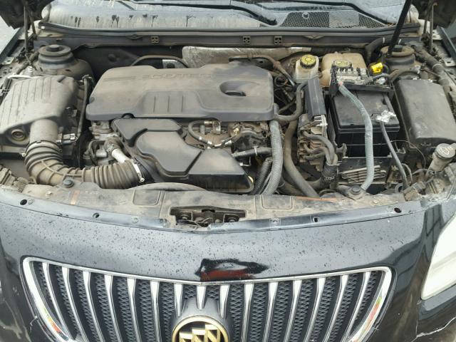 2G4GS5ER4D9141240 - 2013 BUICK REGAL PREM BLACK photo 7