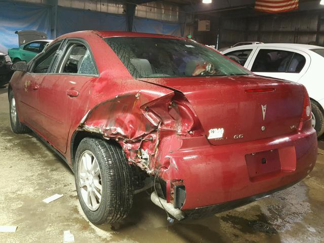 1G2ZG528954115073 - 2005 PONTIAC G6 RED photo 3