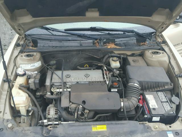 1G2NF52TX1C109983 - 2001 PONTIAC GRAND AM S თაფლისფერი ფოტო 7