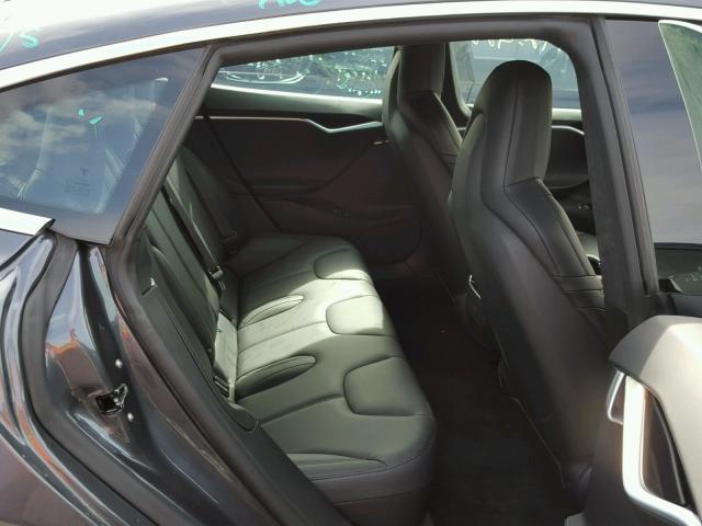 5YJSA1E1XGF162307 - 2016 TESLA MODEL S Սև լուսանկար 6