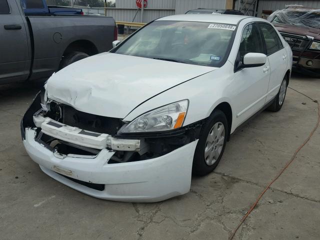 1HGCM56313A053886 - 2003 HONDA ACCORD LX WHITE photo 2