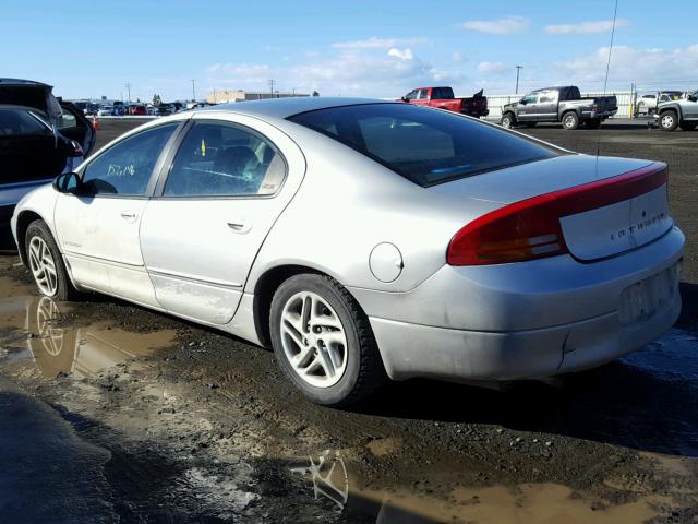 2B3HD46R11H617328 - 2001 DODGE INTREPID S SILVER photo 3